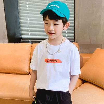 Boys Aged 4-15 Summer T Shirt Sports Breathable