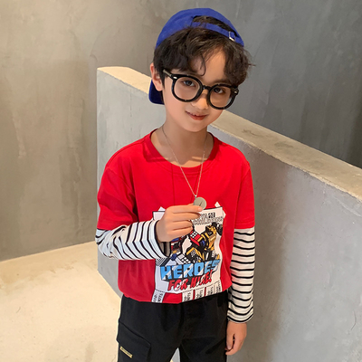 Felpe girocollo per bambini in cotone bianco rosso 100 felpe tinta unita per ragazzi