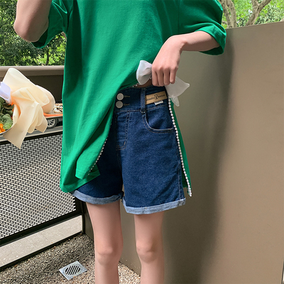 Girls Summer Dress New Foreign Style Pure Cotton Long T-Shirt Skirt